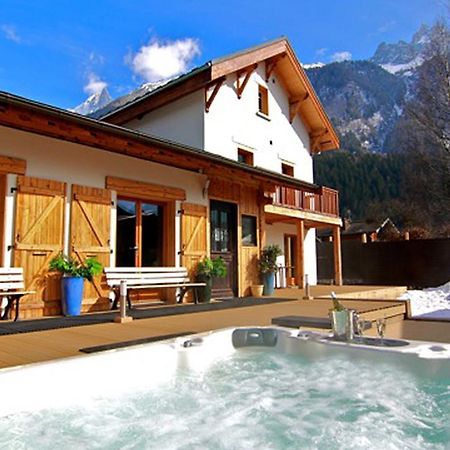 Mont Blanc Spa Chalet Bnb Chamonix Exterior foto